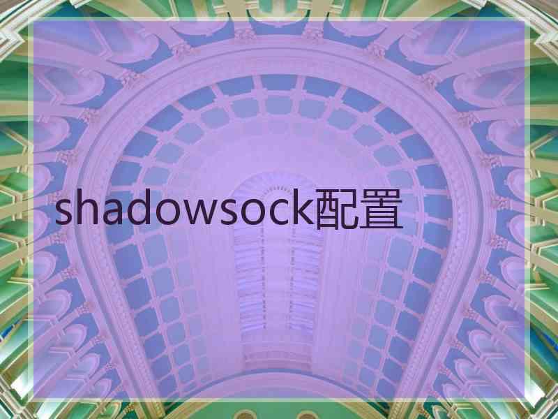 shadowsock配置