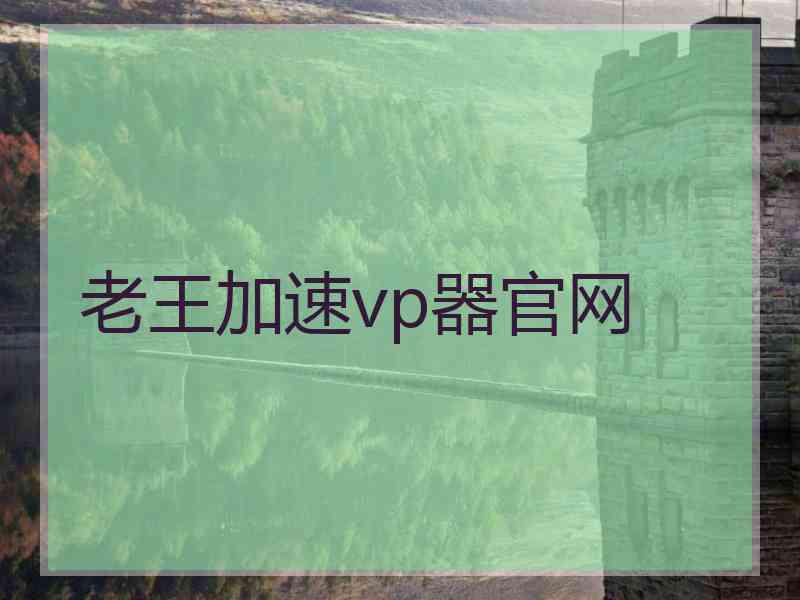 老王加速vp器官网
