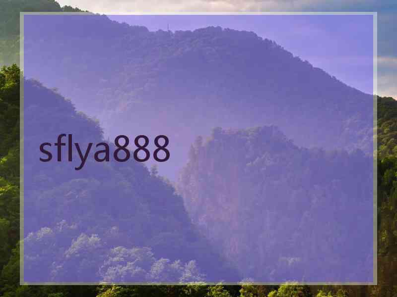 sflya888