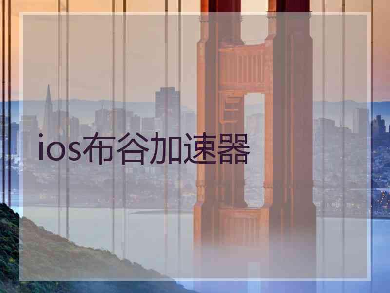 ios布谷加速器