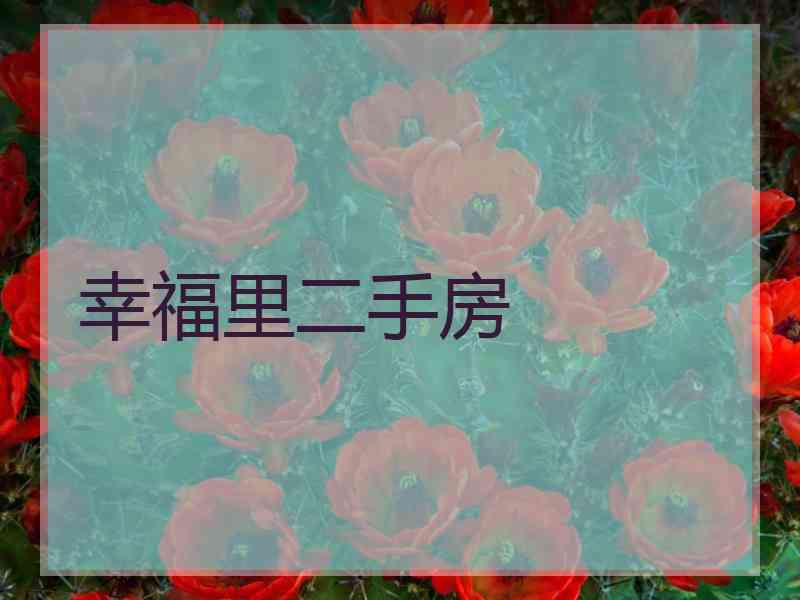 幸福里二手房