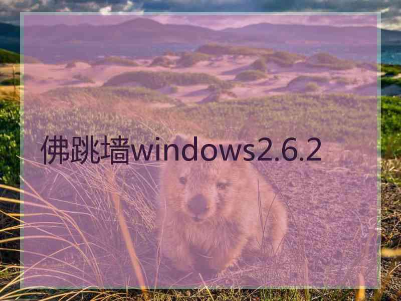 佛跳墙windows2.6.2