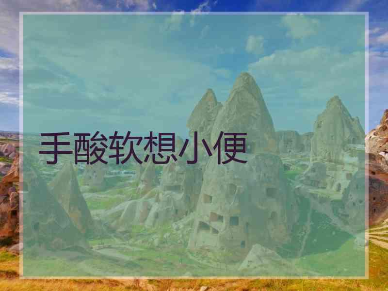 手酸软想小便