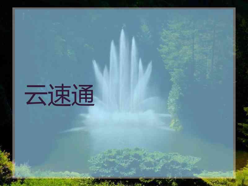 云速通