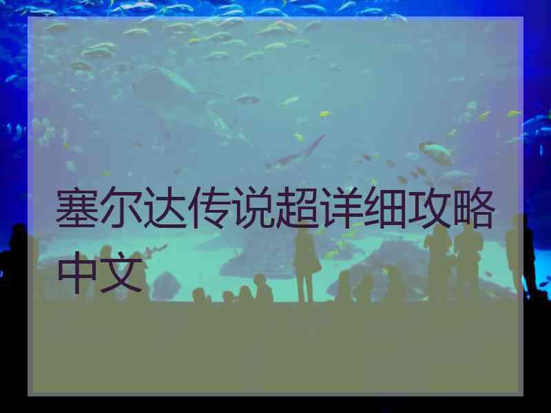 塞尔达传说超详细攻略中文