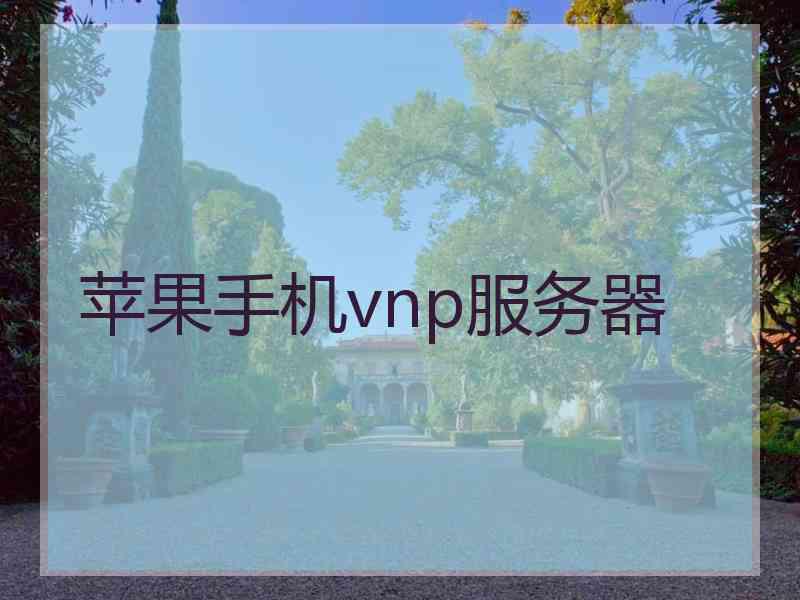 苹果手机vnp服务器