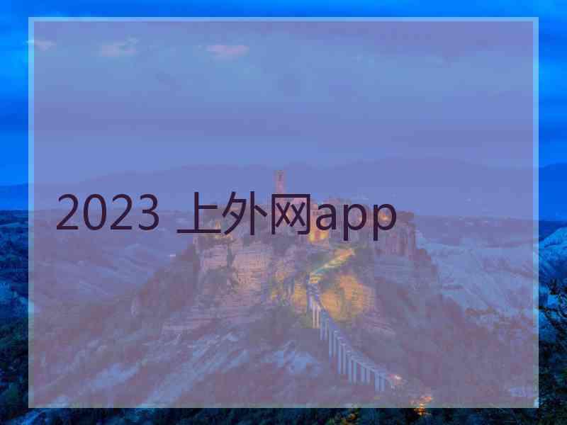 2023 上外网app