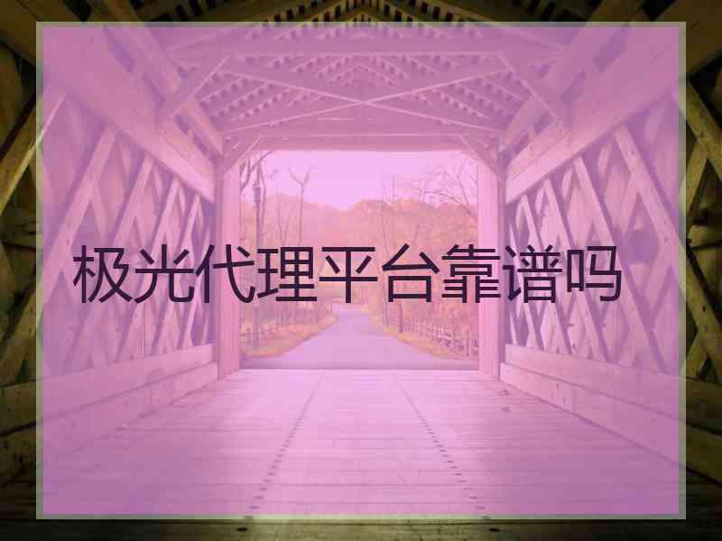 极光代理平台靠谱吗