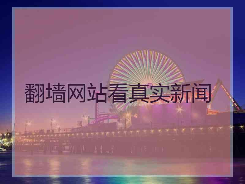 翻墙网站看真实新闻