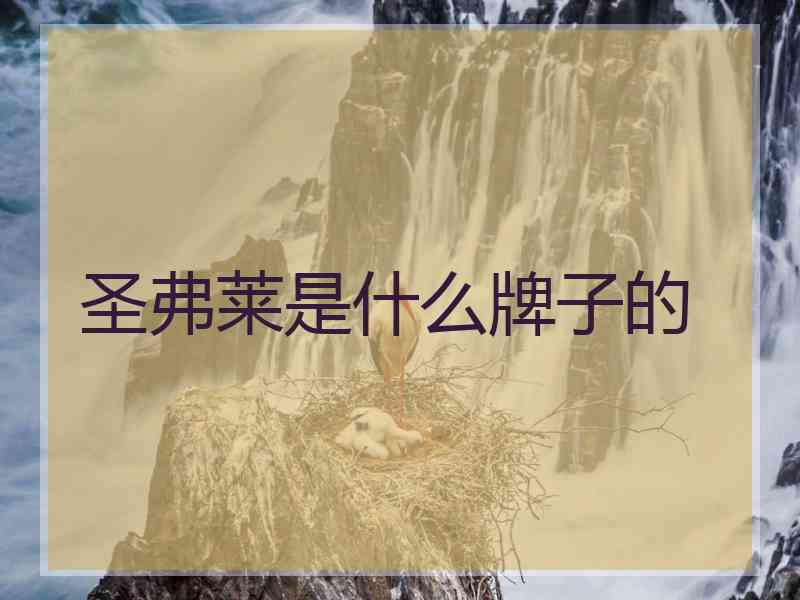 圣弗莱是什么牌子的