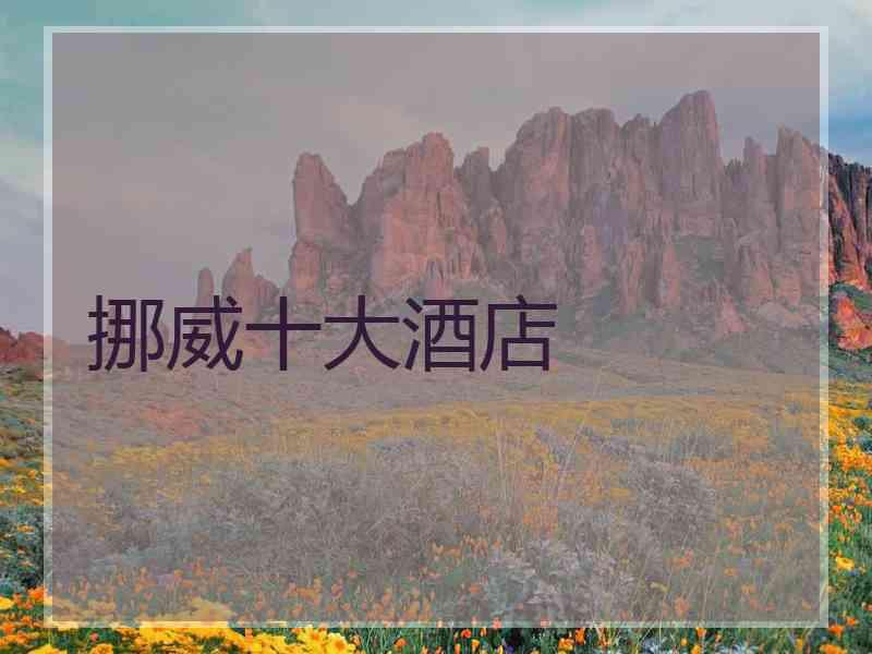 挪威十大酒店