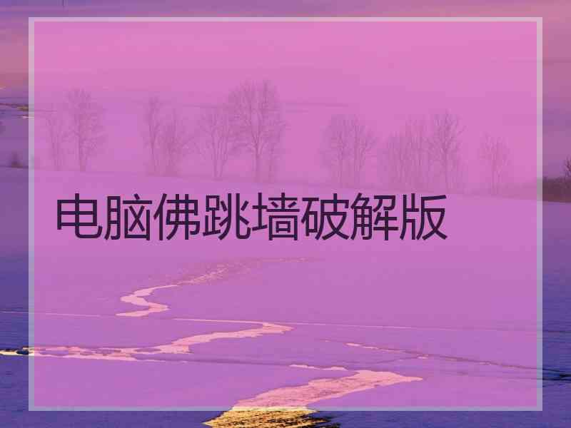 电脑佛跳墙破解版