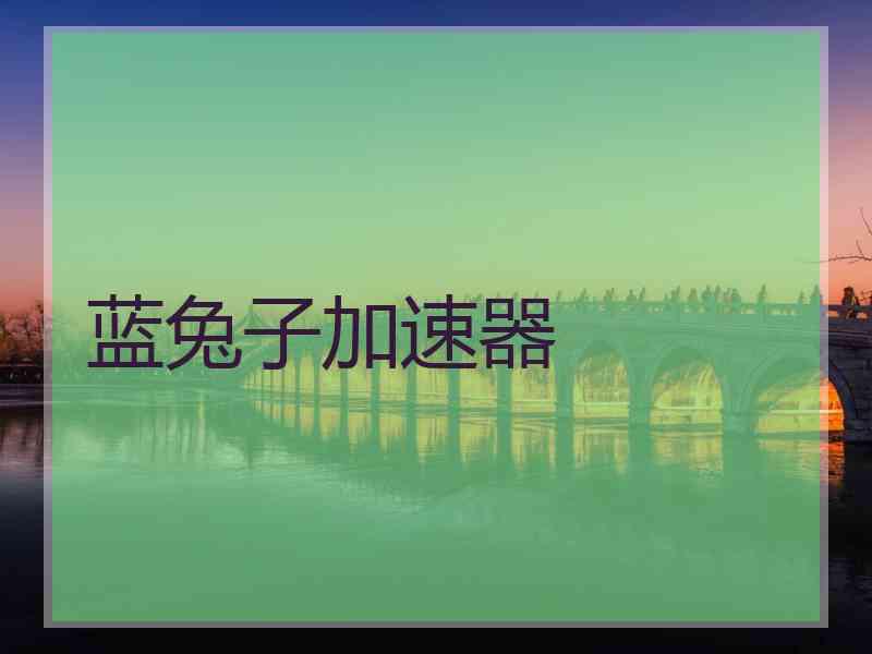 蓝兔子加速器