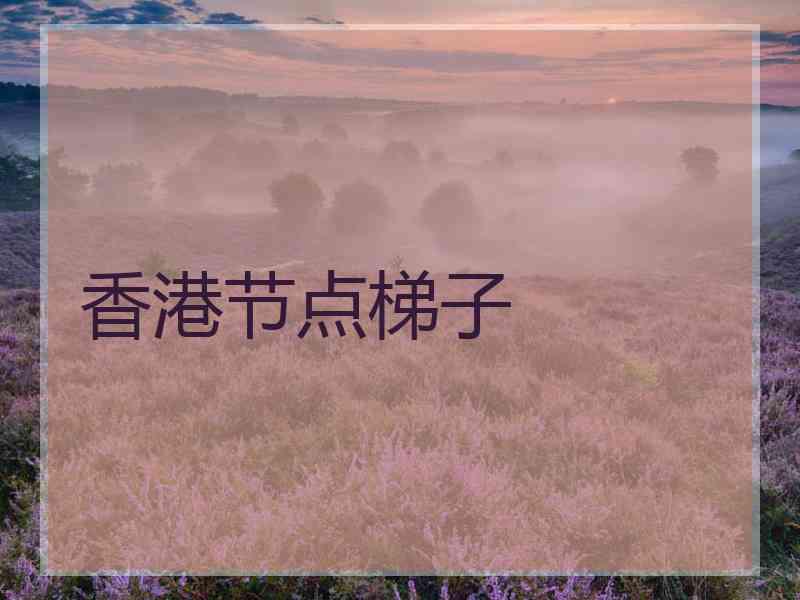 香港节点梯子