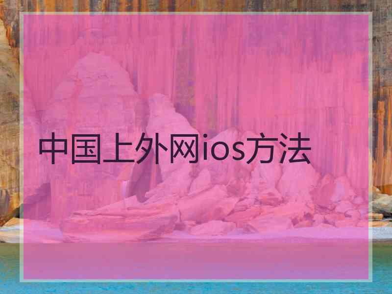 中国上外网ios方法