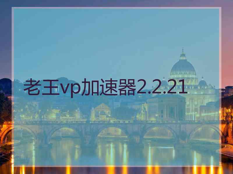 老王vp加速器2.2.21