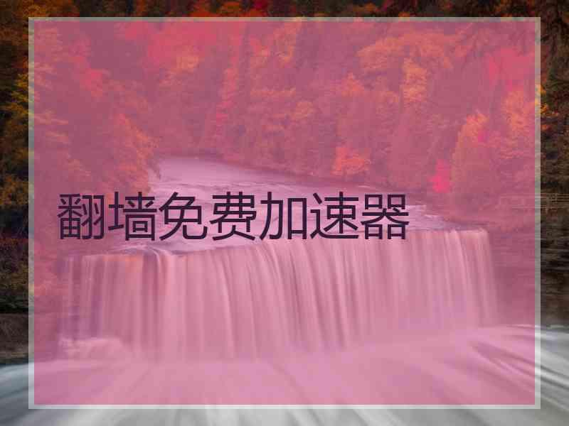 翻墙免费加速器