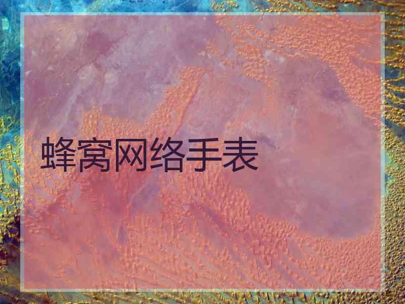 蜂窝网络手表