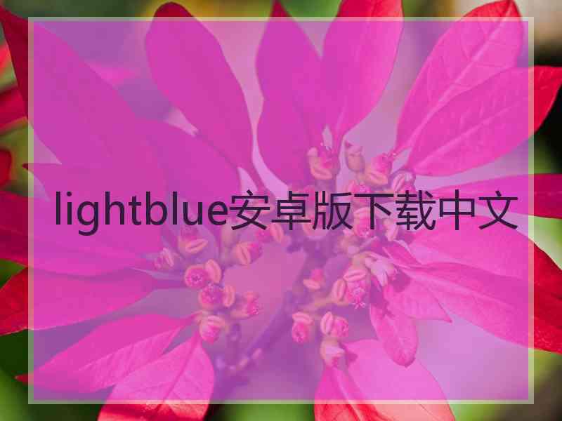 lightblue安卓版下载中文