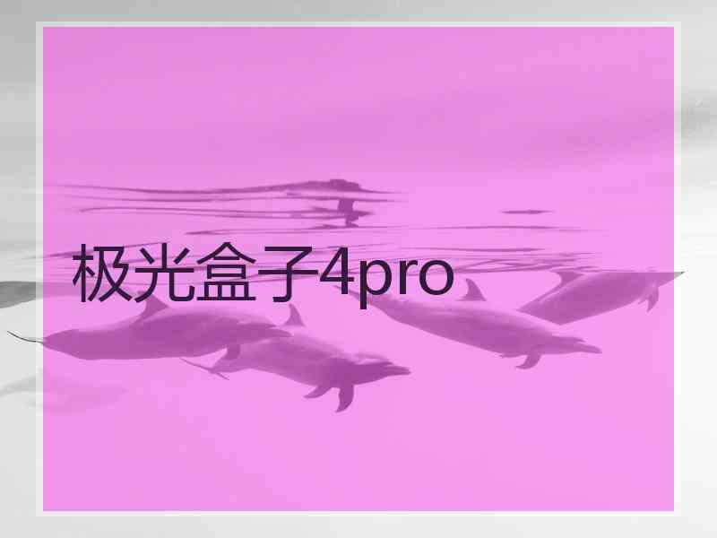 极光盒子4pro