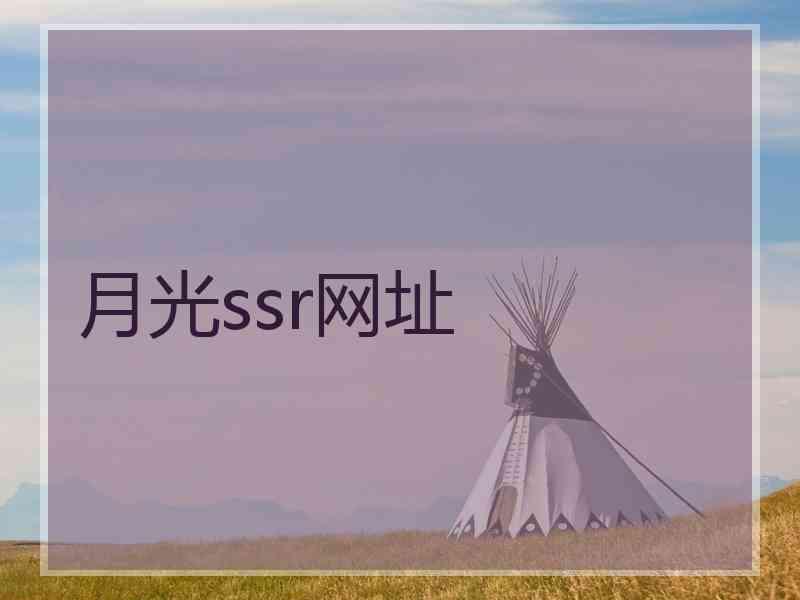 月光ssr网址