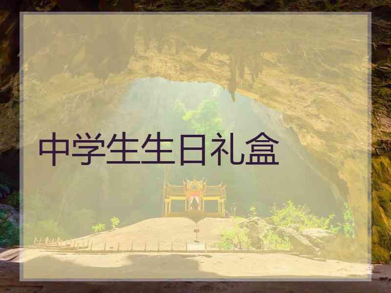 中学生生日礼盒