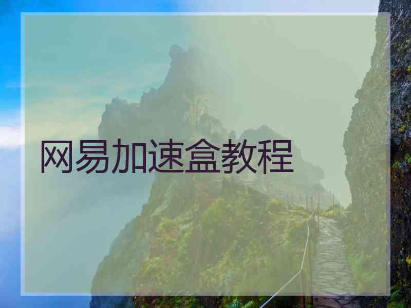 网易加速盒教程