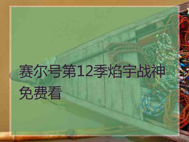 赛尔号第12季焰宇战神免费看