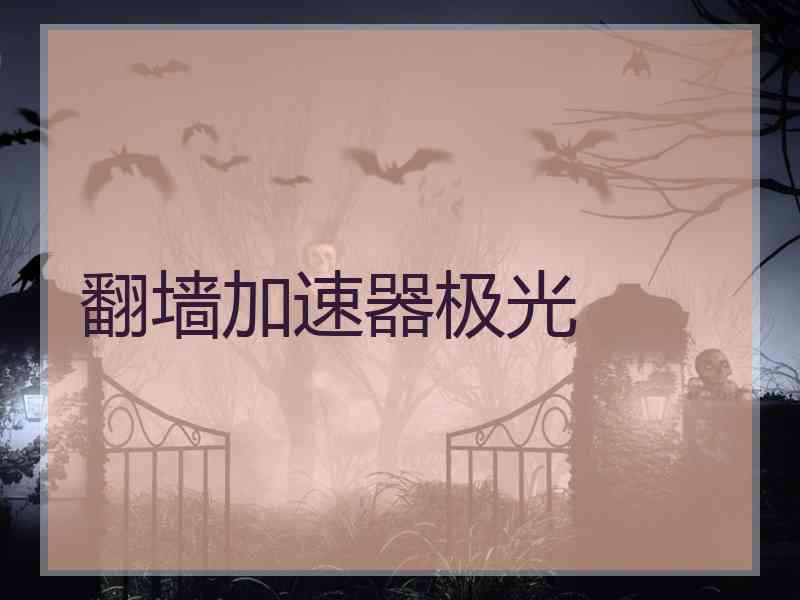 翻墙加速器极光