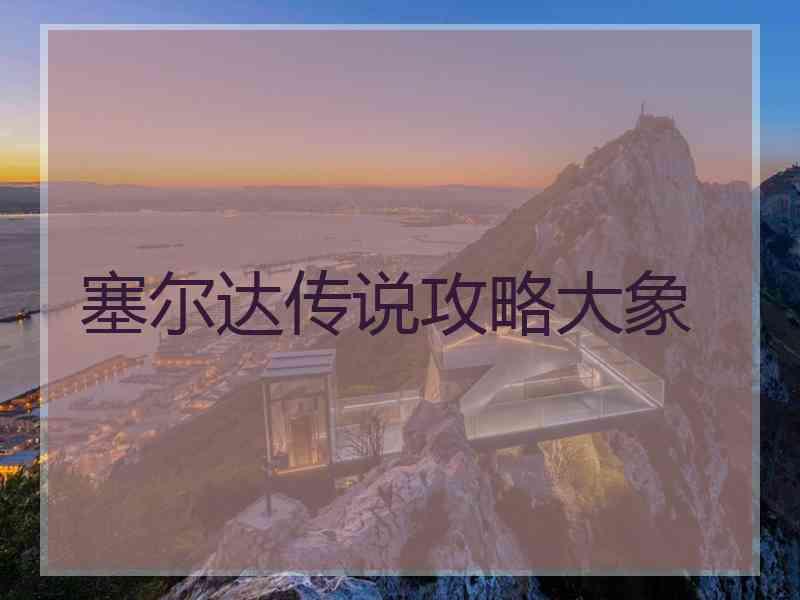 塞尔达传说攻略大象