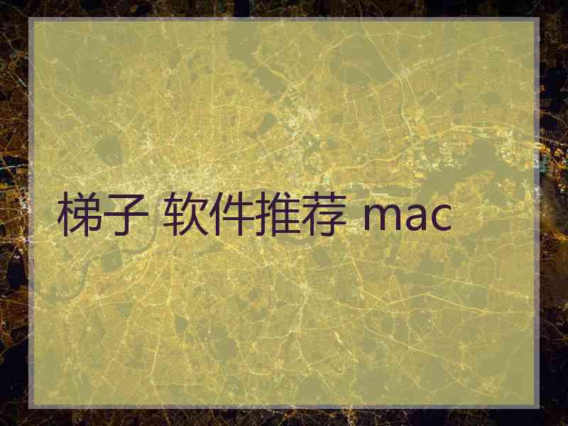 梯子 软件推荐 mac