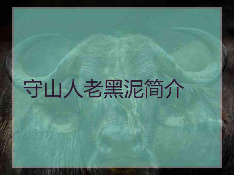 守山人老黑泥简介