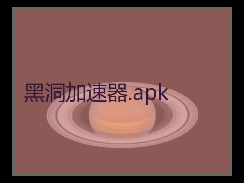 黑洞加速器.apk