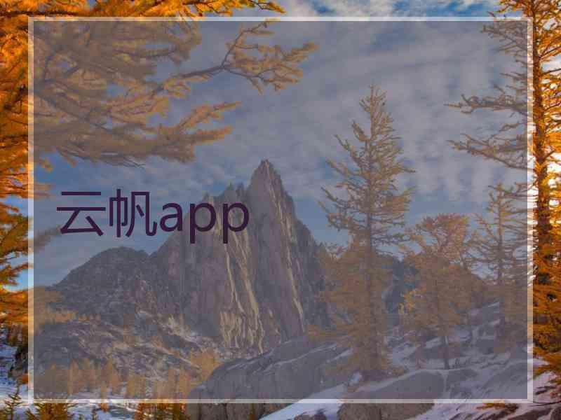 云帆app