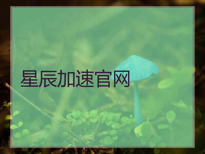 星辰加速官网