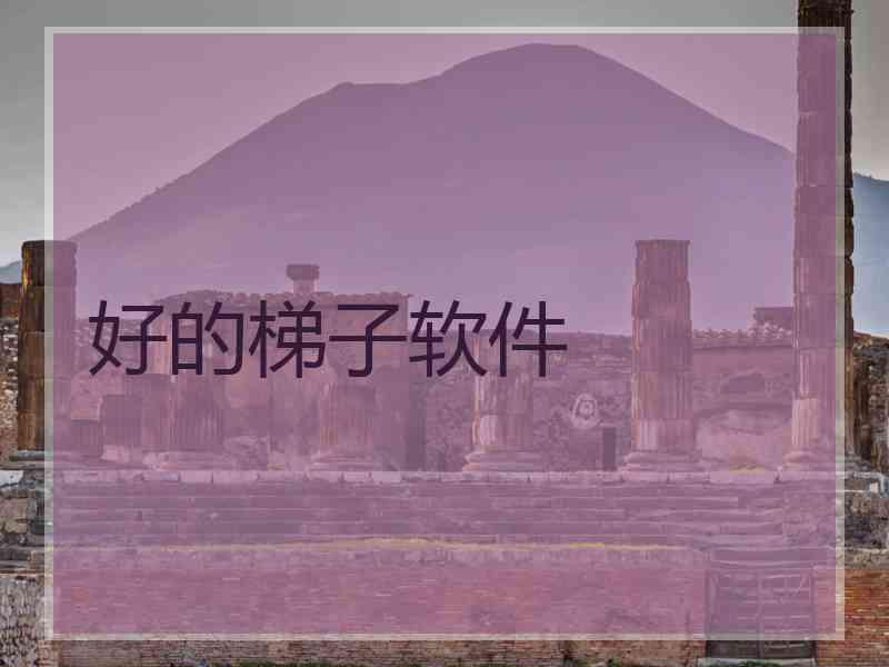 好的梯子软件