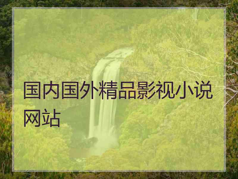 国内国外精品影视小说网站