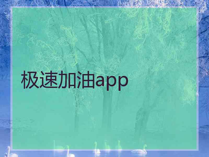 极速加油app