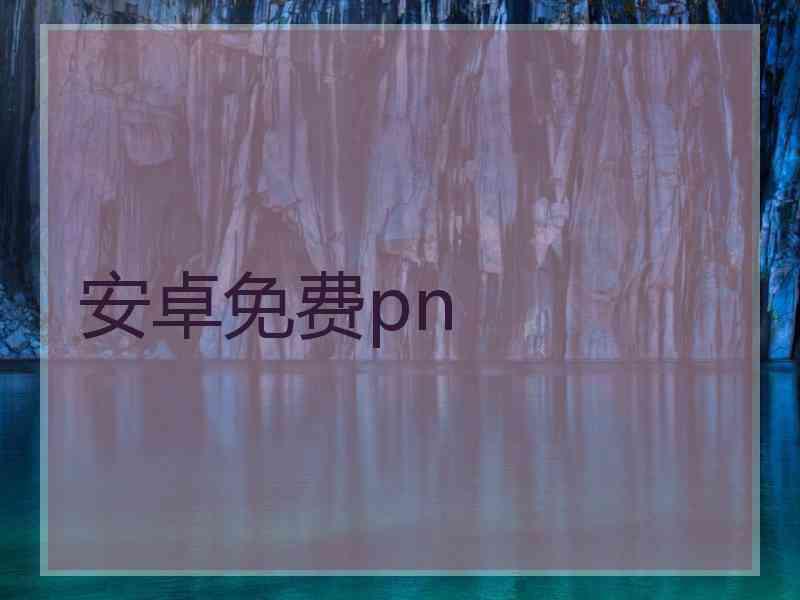 安卓免费pn