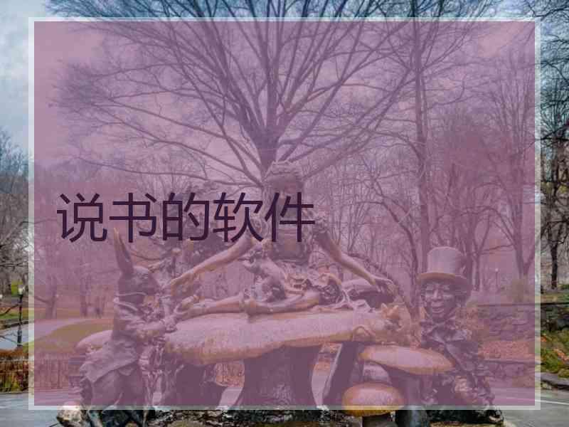 说书的软件