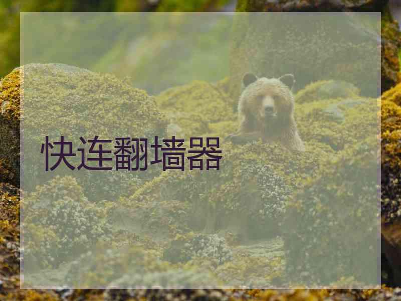 快连翻墙器